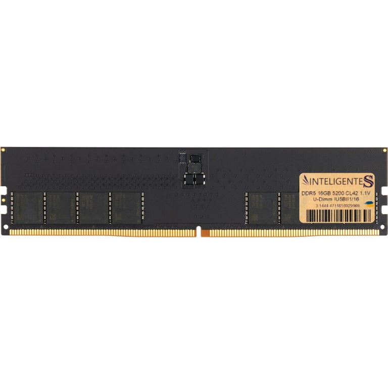 Модуль пам'яті для комп'ютера DDR5 16GB 5200 MHz INTELIGENTES (IU5BII1/16) - фото 1
