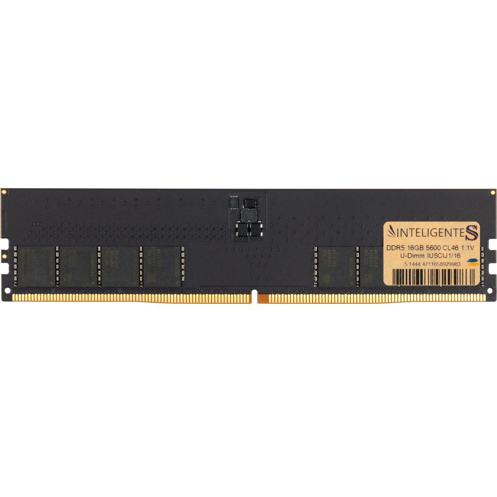 Модуль пам%27яті для комп%27ютера DDR5 16GB 5600 MHz INTELIGENTES (IU5CIJ1/16)
