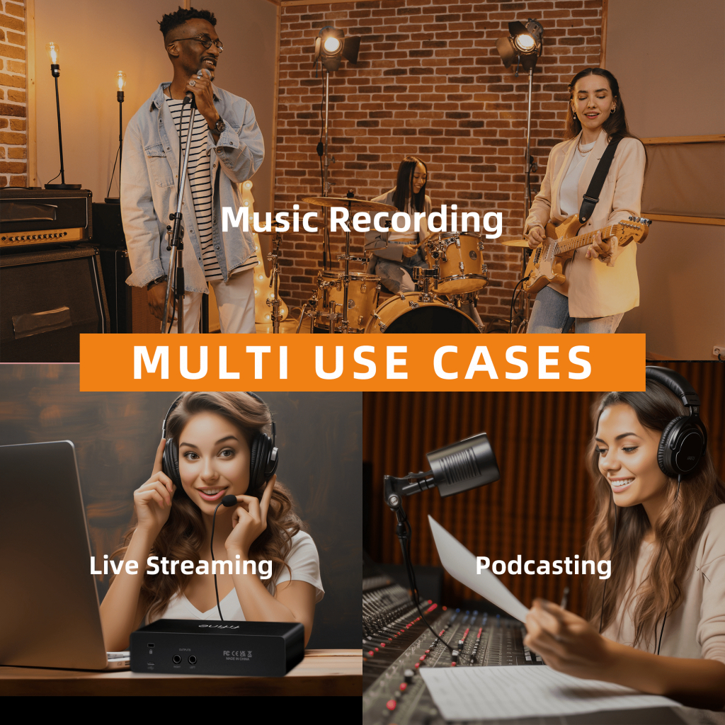 Аудіоінтерфейс Fifine Ampli 3 - фото 12 Аудіоінтерфейс Fifine Ampli 3 - фото 12