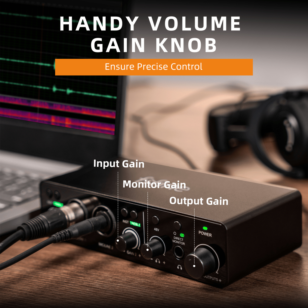 Аудіоінтерфейс Fifine Ampli 3 - фото 8 Аудіоінтерфейс Fifine Ampli 3 - фото 8