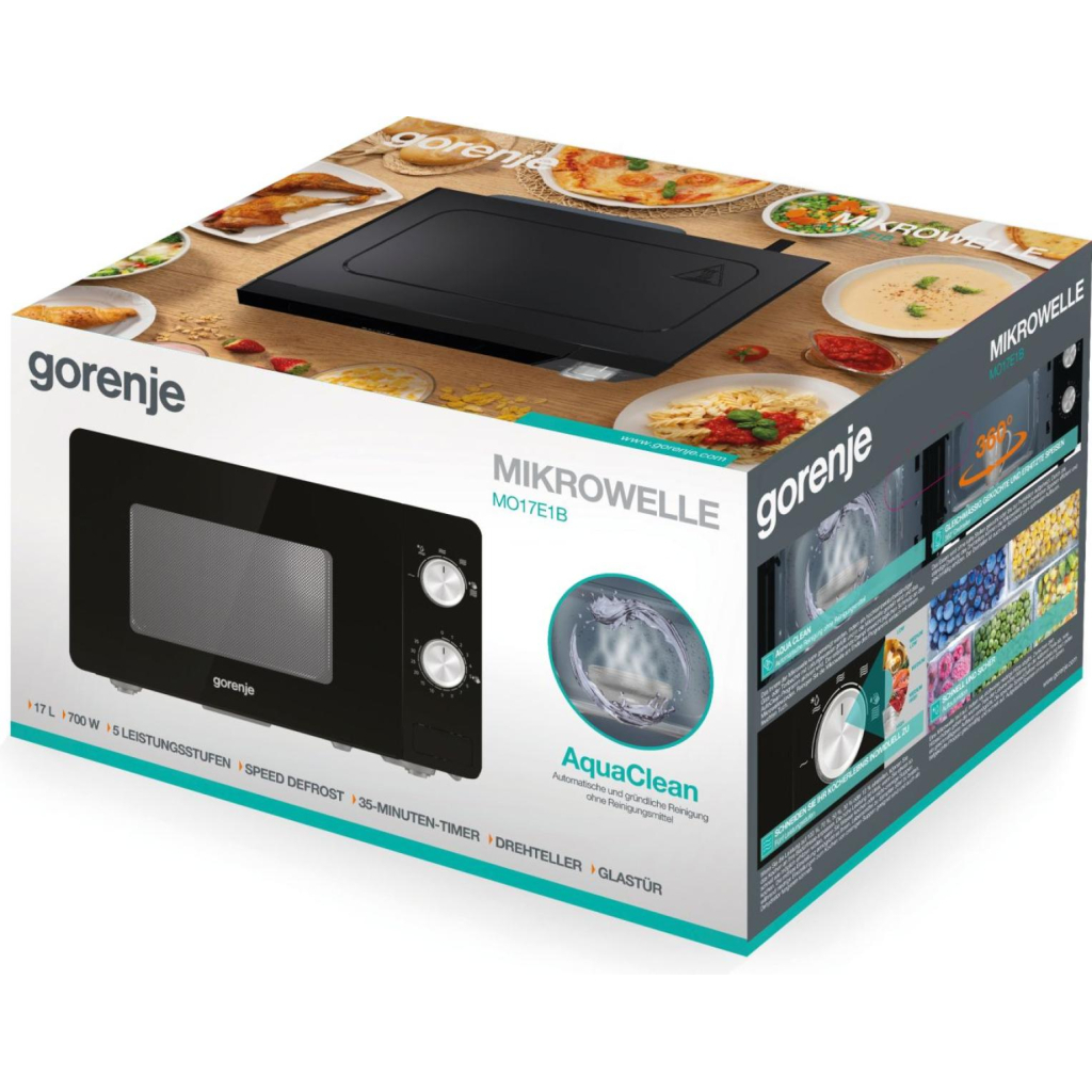 Мікрохвильова піч Gorenje MO17E1B - фото 6 Мікрохвильова піч Gorenje MO17E1B - фото 6
