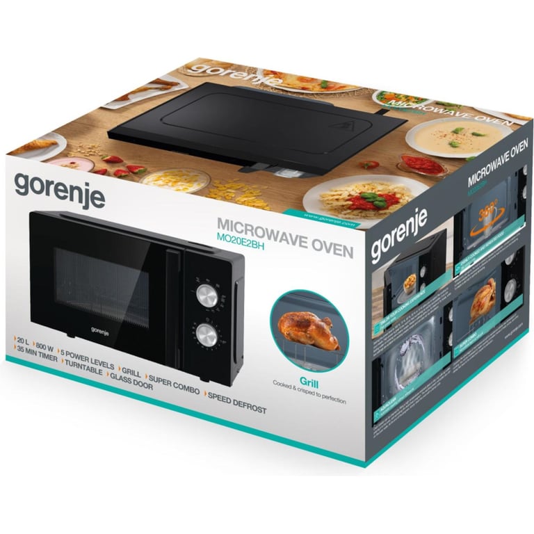 Мікрохвильова піч Gorenje MO20E2BH - фото 11