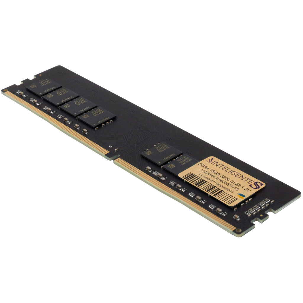 Модуль пам'яті для комп'ютера DDR4 16GB 3200 MHz INTELIGENTES (IU4DHE1/16) - фото 3 Модуль пам'яті для комп'ютера DDR4 16GB 3200 MHz INTELIGENTES (IU4DHE1/16) - фото 3