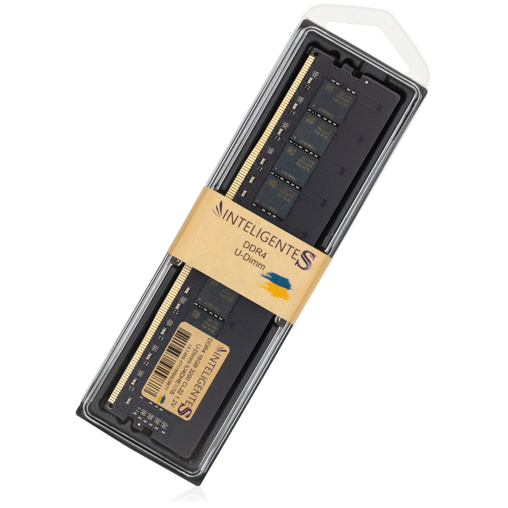 Модуль пам'яті для комп'ютера DDR4 16GB 3200 MHz INTELIGENTES (IU4DHE1/16) - фото 6 Модуль пам'яті для комп'ютера DDR4 16GB 3200 MHz INTELIGENTES (IU4DHE1/16) - фото 6