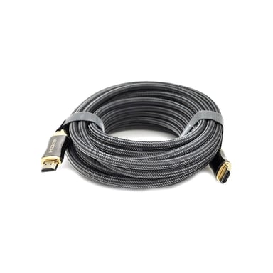 Кабель мультимедійний HDMI to HDMI 15.0m v2,0, OD-8.0mm 2K * 4K VEGGIEG (YT-HDMI(M)/(M)HX-15) - фото 1
