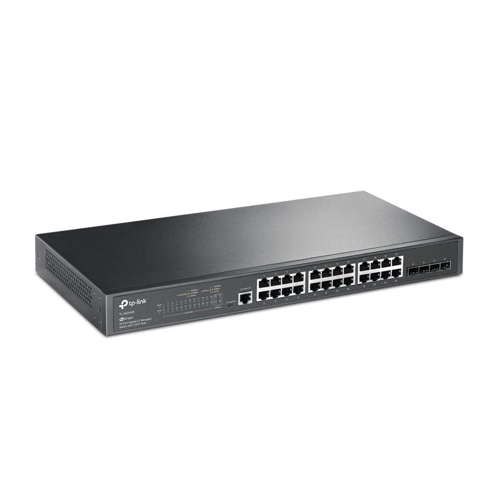 Комутатор мережевий TP-Link SG3428 - фото 2 Комутатор мережевий TP-Link SG3428 - фото 2