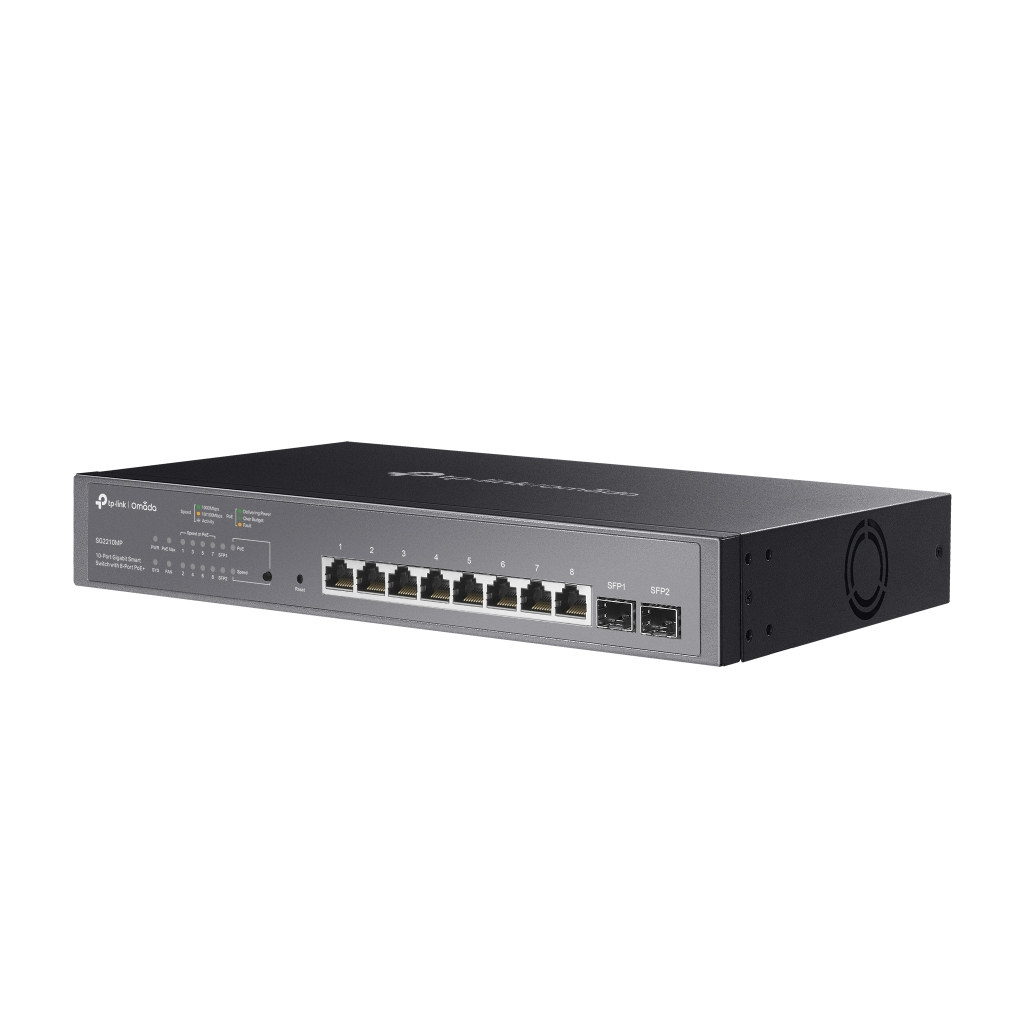 Комутатор мережевий TP-Link SG2210MP - фото 3 Комутатор мережевий TP-Link SG2210MP - фото 3
