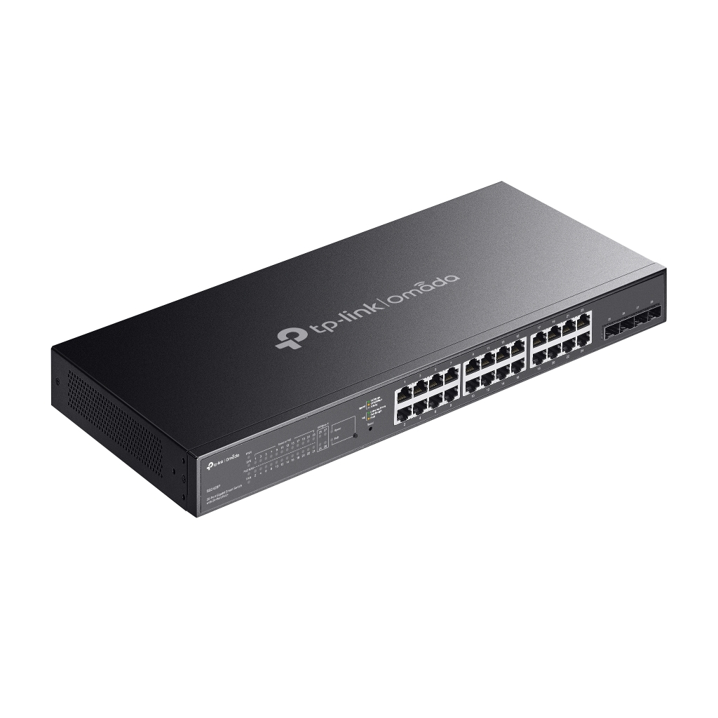 Комутатор мережевий TP-Link SG2428P - фото 2 Комутатор мережевий TP-Link SG2428P - фото 2