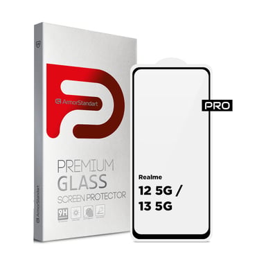 Скло захисне Armorstandart Pro Realme 12 5G / 13 5G Black (ARM77900) - фото 1