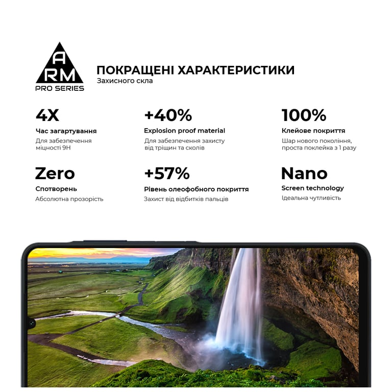 Скло захисне Armorstandart Pro Realme 12 5G / 13 5G Black (ARM77900) - фото 5