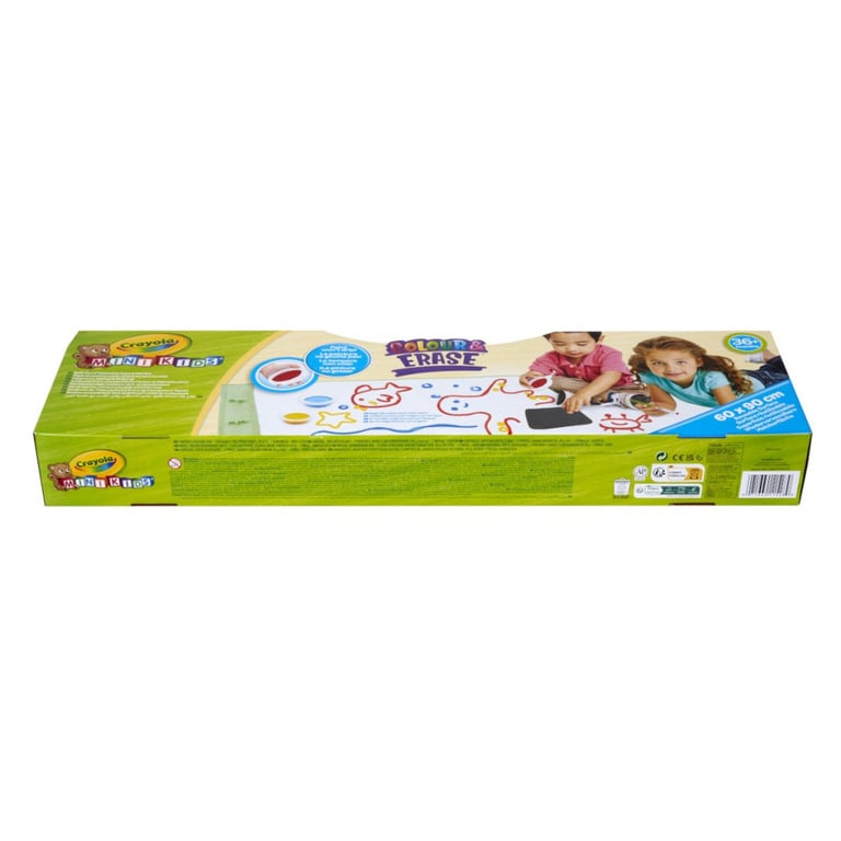 Набір для творчості Crayola Mini Kids Багаторазовий килимок для малювання, з фарбами (81-1528) - фото 9