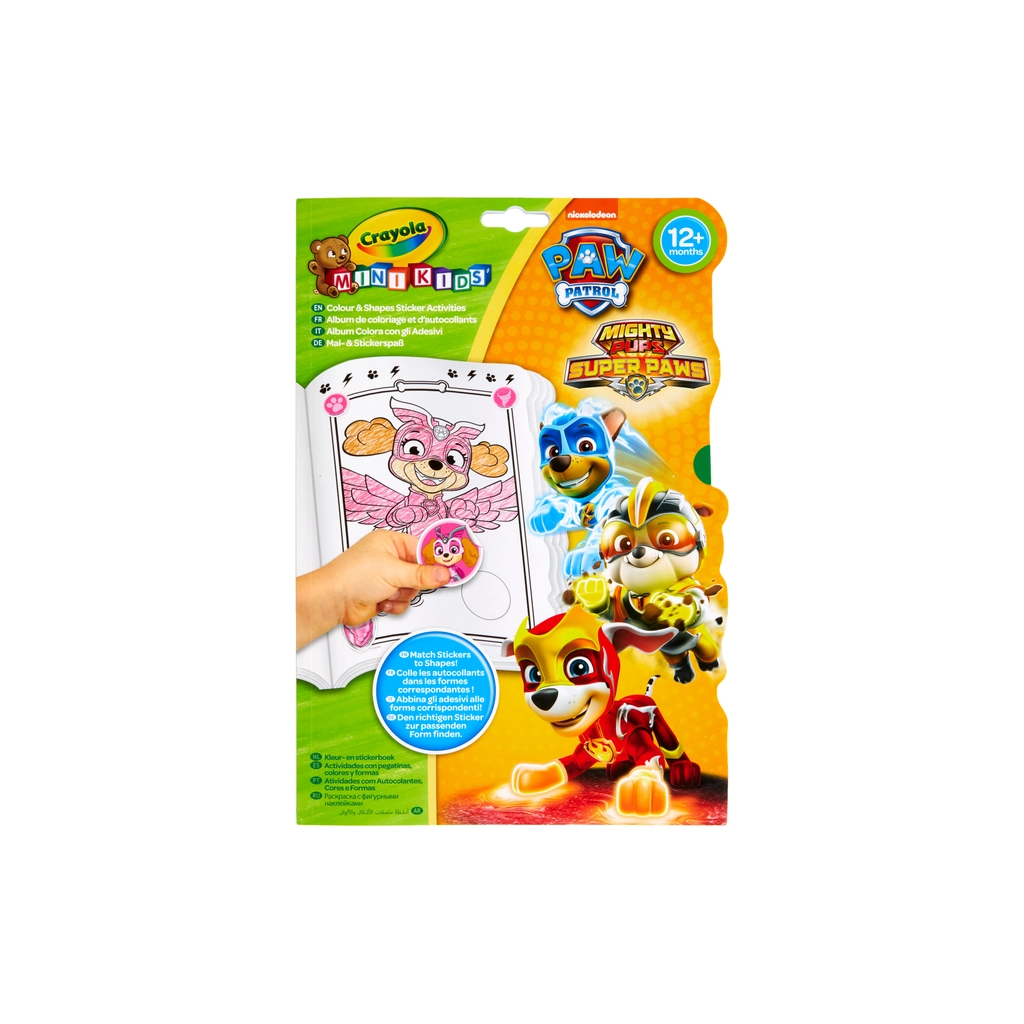 Набір для творчості Canal Toys Mini Kids Розмальовка Paw Patrol 32 сторінки та 4 сторінки наліпки (81-1373) - фото 1