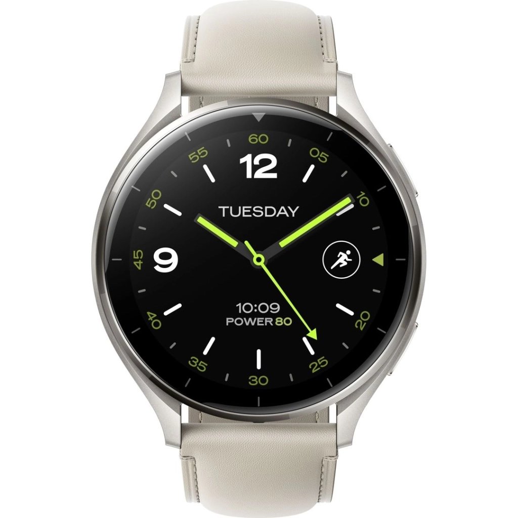 Смарт-годинник Xiaomi Watch 2 Titan BHR9306GL Gray Case White Leather Strap (1093970) - фото 2 Смарт-годинник Xiaomi Watch 2 Titan BHR9306GL Gray Case White Leather Strap (1093970) - фото 2