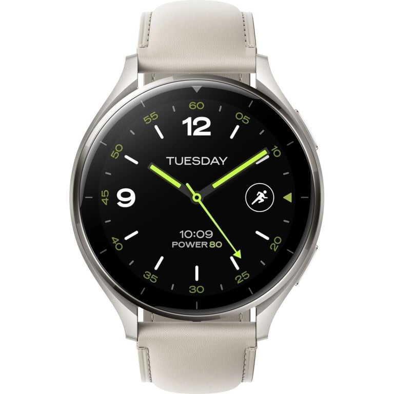 Смарт-годинник Xiaomi Watch 2 Titan BHR9306GL Gray Case White Leather Strap (1093970) - фото 2