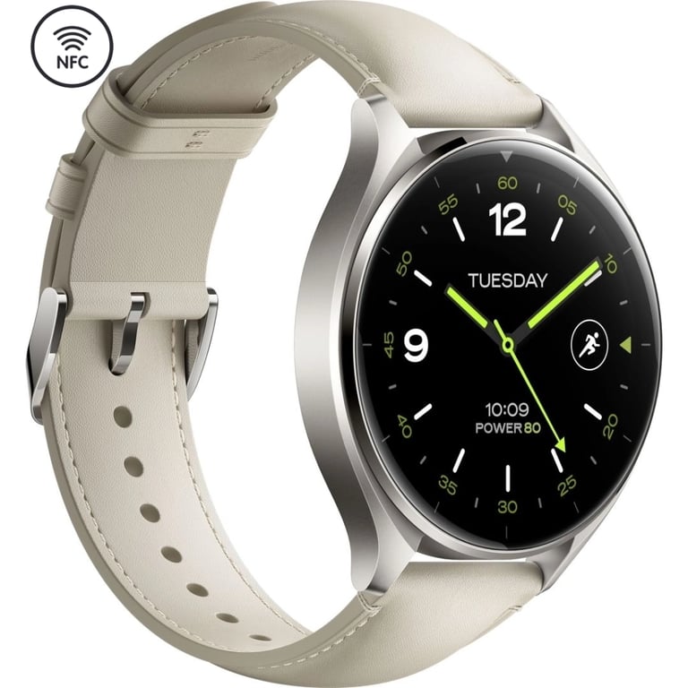 Смарт-годинник Xiaomi Watch 2 Titan BHR9306GL Gray Case White Leather Strap (1093970) - фото 3