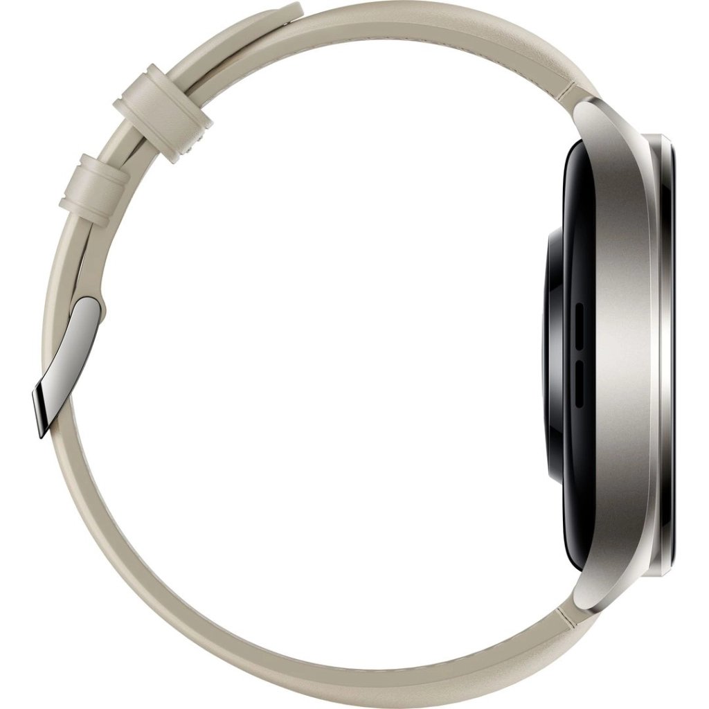 Смарт-годинник Xiaomi Watch 2 Titan BHR9306GL Gray Case White Leather Strap (1093970) - фото 4 Смарт-годинник Xiaomi Watch 2 Titan BHR9306GL Gray Case White Leather Strap (1093970) - фото 4