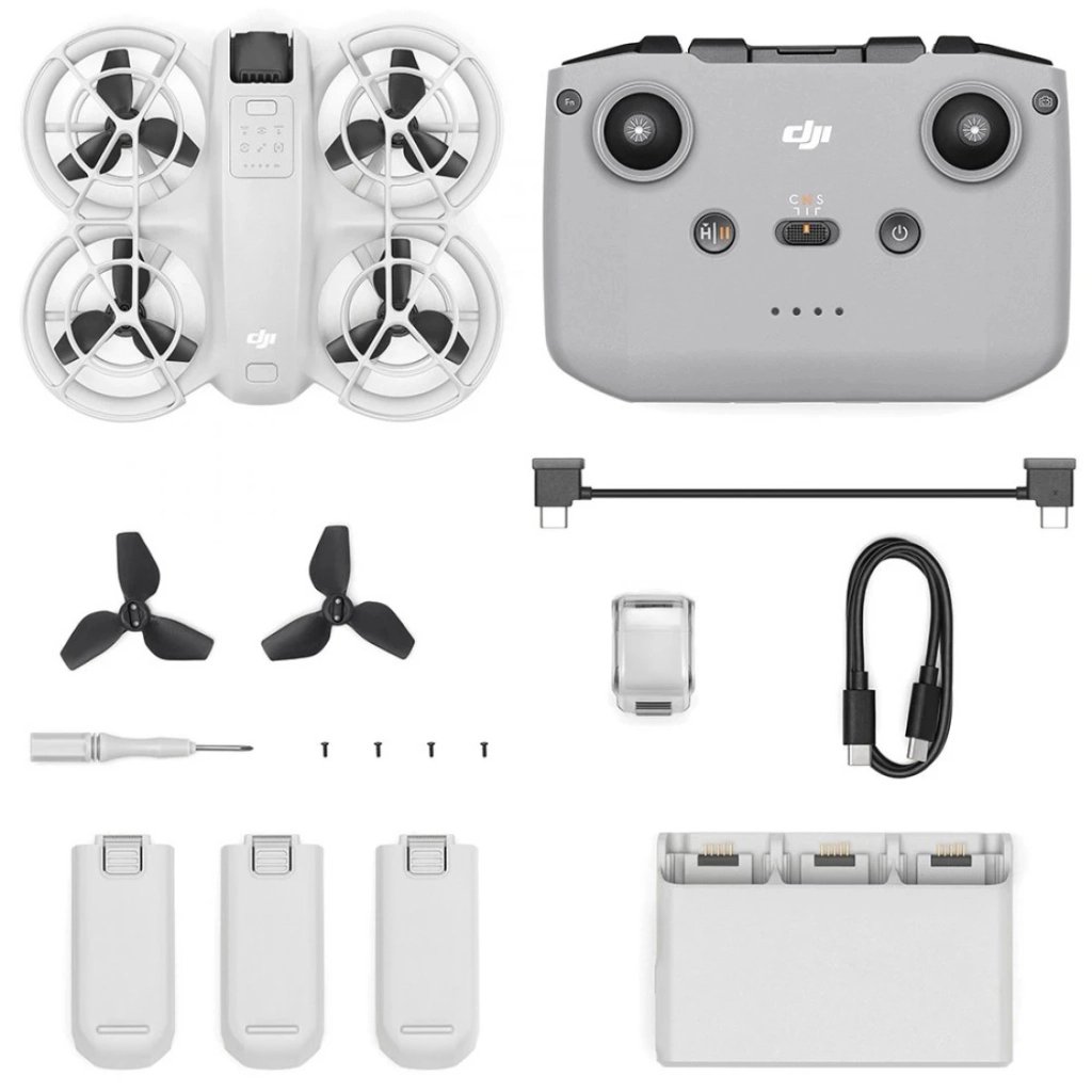 Квадрокоптер DJI Neo Fly More Combo (DJI RC-N3) пульт без дисплея (CP.FP.00000185.01) - фото 8 Квадрокоптер DJI Neo Fly More Combo (DJI RC-N3) пульт без дисплея (CP.FP.00000185.01) - фото 8
