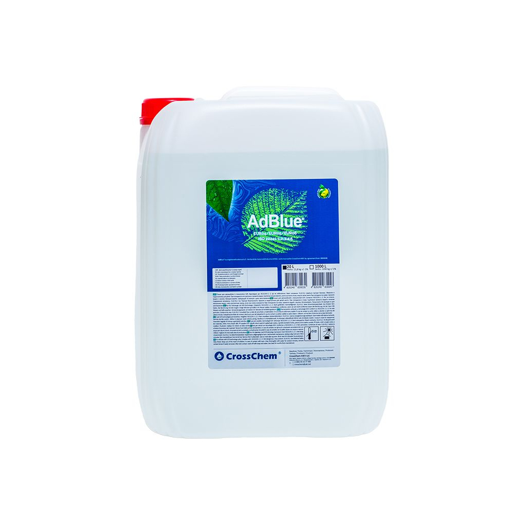 Присадка автомобільна Crosschem Group AdBlue 20л Присадка автомобільна Crosschem Group AdBlue 20л