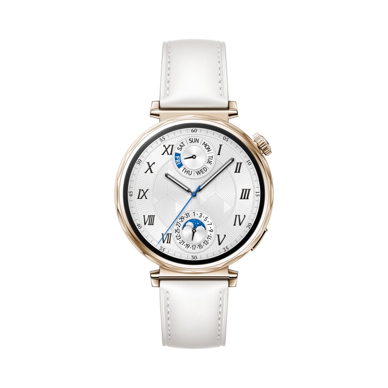 Смарт-годинник Huawei WATCH GT 5 41mm White Leather (55020DJT) - фото 2