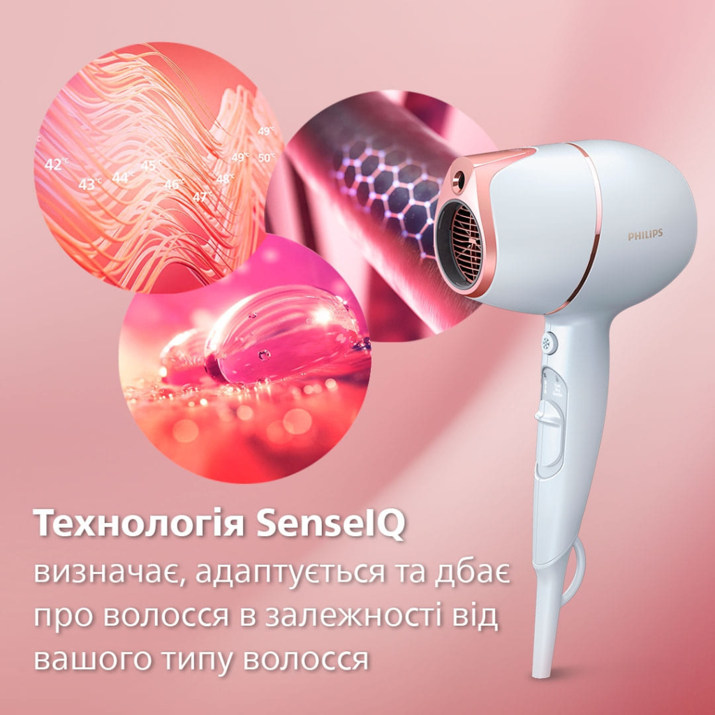 Фен Philips BHD628/00 - фото 4 Фен Philips BHD628/00 - фото 4