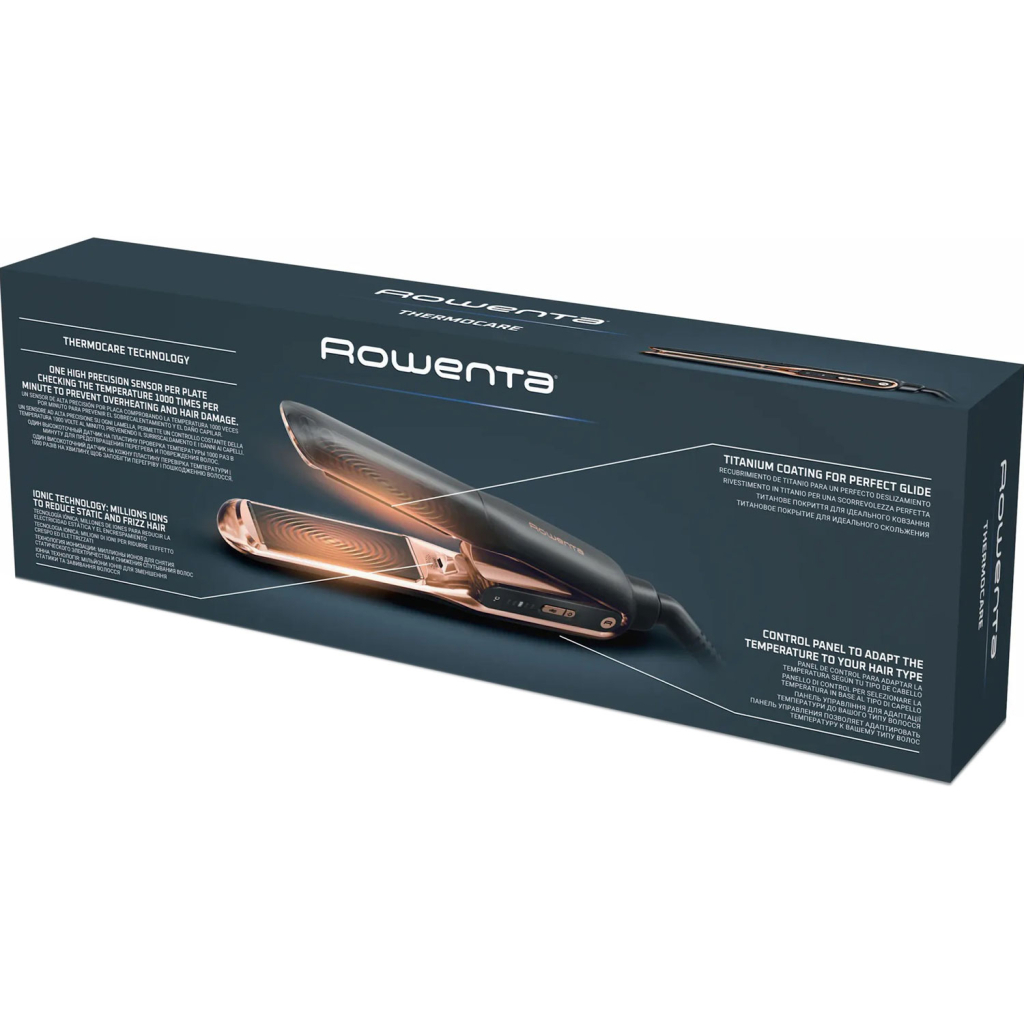Вирівнювач для волосся Rowenta Thermocare Ultimate Experience (SF8120F0) - фото 5 Вирівнювач для волосся Rowenta Thermocare Ultimate Experience (SF8120F0) - фото 5