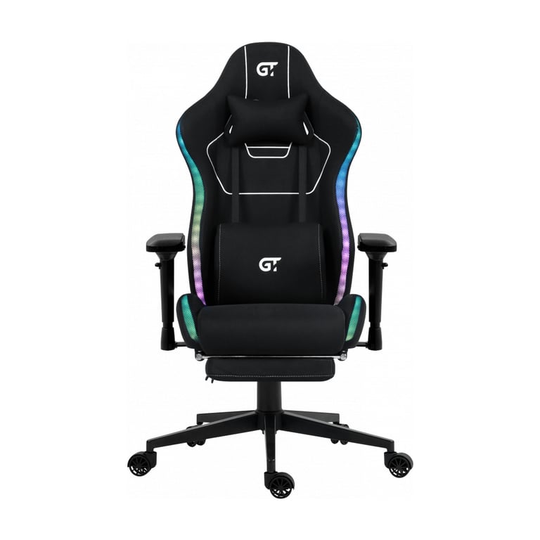 Крісло ігрове GT Racer X-2306 Black (X-2306 Fabric Black L) - фото 3