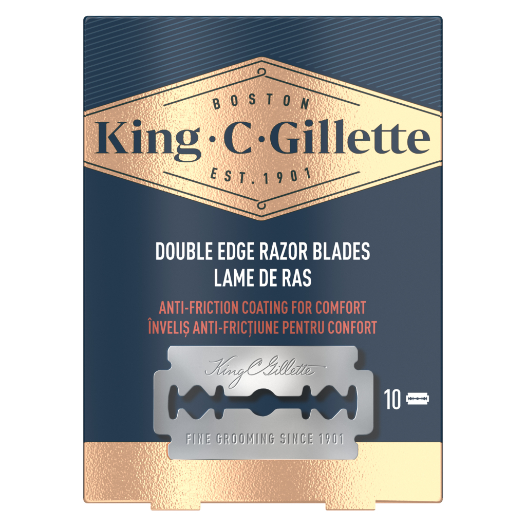 Змінні касети Gillette King C. 10 шт. (7702018590179) - фото 2 Змінні касети Gillette King C. 10 шт. (7702018590179) - фото 2