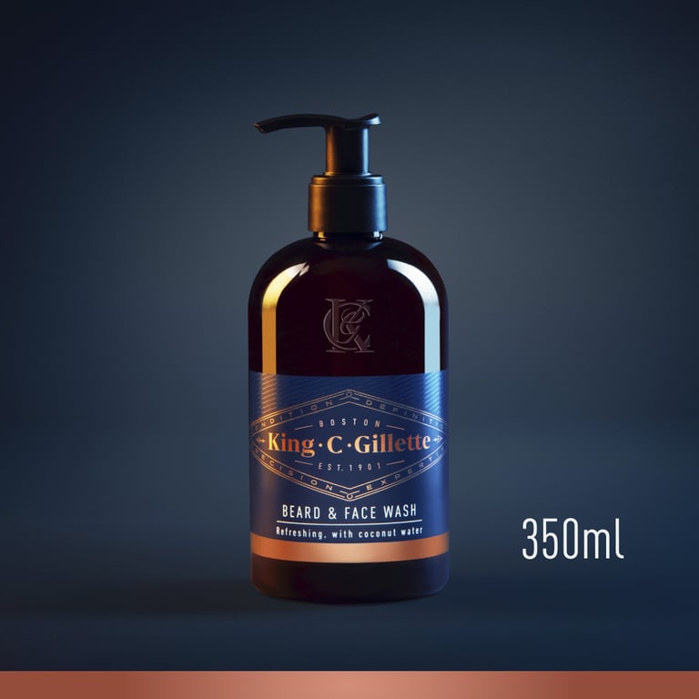 Шампунь для бороди Gillette King C. 350 мл (8006540150375) - фото 2