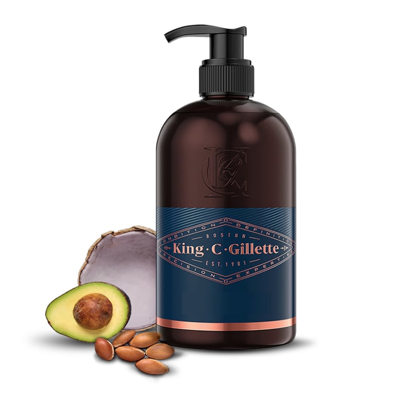 Шампунь для бороди Gillette King C. 350 мл (8006540150375) - фото 6
