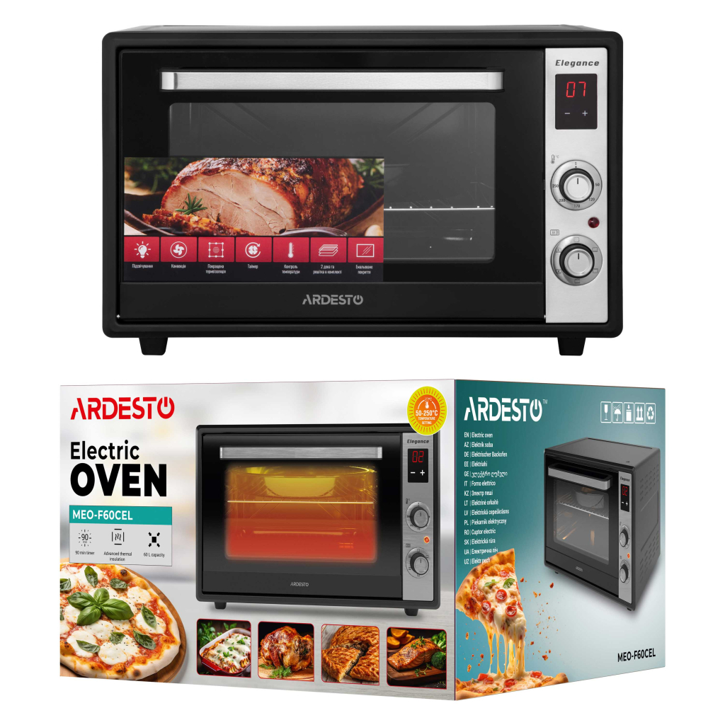 Електропіч Ardesto MEO-F60CEL - фото 4 Електропіч Ardesto MEO-F60CEL - фото 4