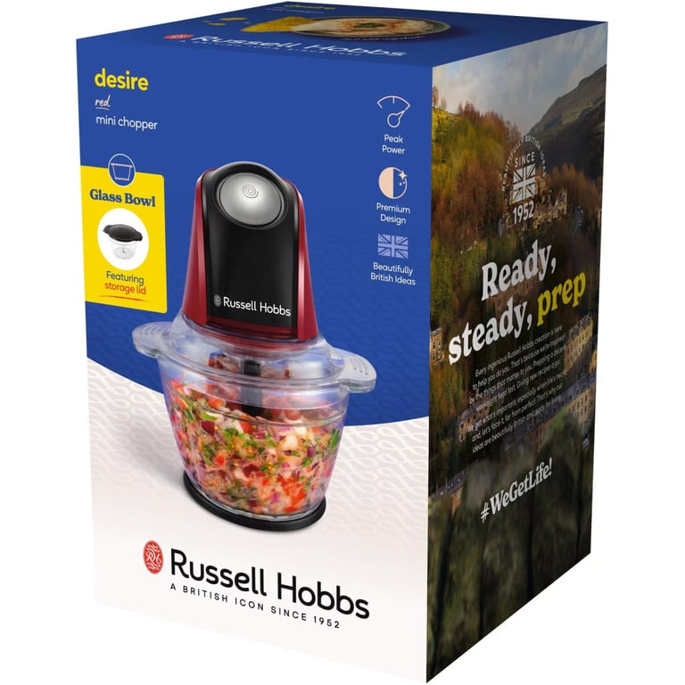 Подрібнювач Russell Hobbs Desire Red (27130-56) - фото 3