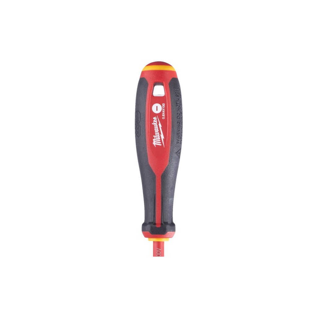 Викрутка Milwaukee тригранна діелектрична VDE SL 0.8X4X100 (4932478715) - фото 2 Викрутка Milwaukee тригранна діелектрична VDE SL 0.8X4X100 (4932478715) - фото 2