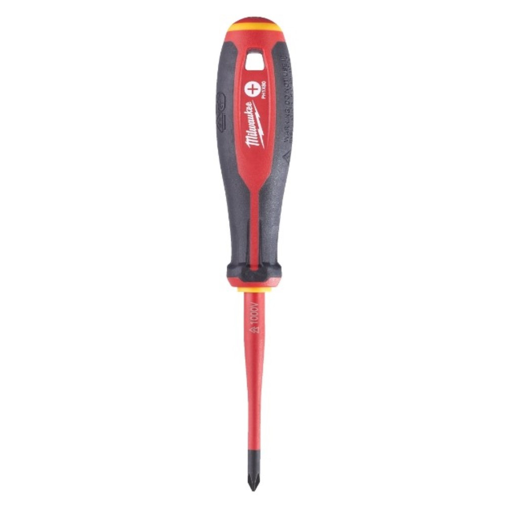 Викрутка Milwaukee тригранна діелектрична VDE PH1 X80 (4932478721) - фото 1 Викрутка Milwaukee тригранна діелектрична VDE PH1 X80 (4932478721) - фото 1