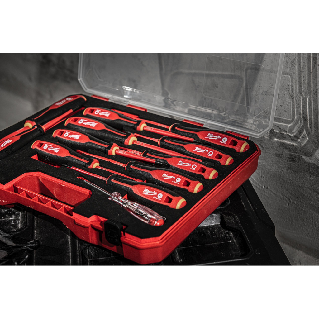 Викрутка Milwaukee тригранна діелектрична VDE PH1 X80 (4932478721) - фото 4 Викрутка Milwaukee тригранна діелектрична VDE PH1 X80 (4932478721) - фото 4