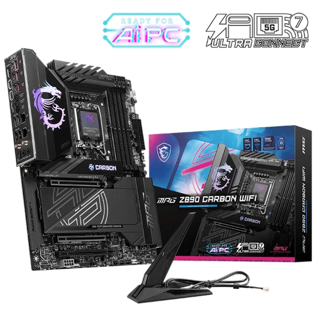 Материнська плата MSI MPG Z890 CARBON WIFI - фото 5 Материнська плата MSI MPG Z890 CARBON WIFI - фото 5