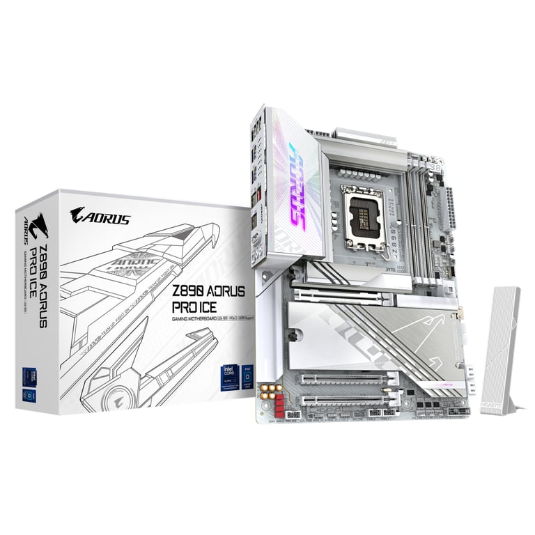 Материнська плата GIGABYTE Z890 AORUS PRO ICE - фото 7