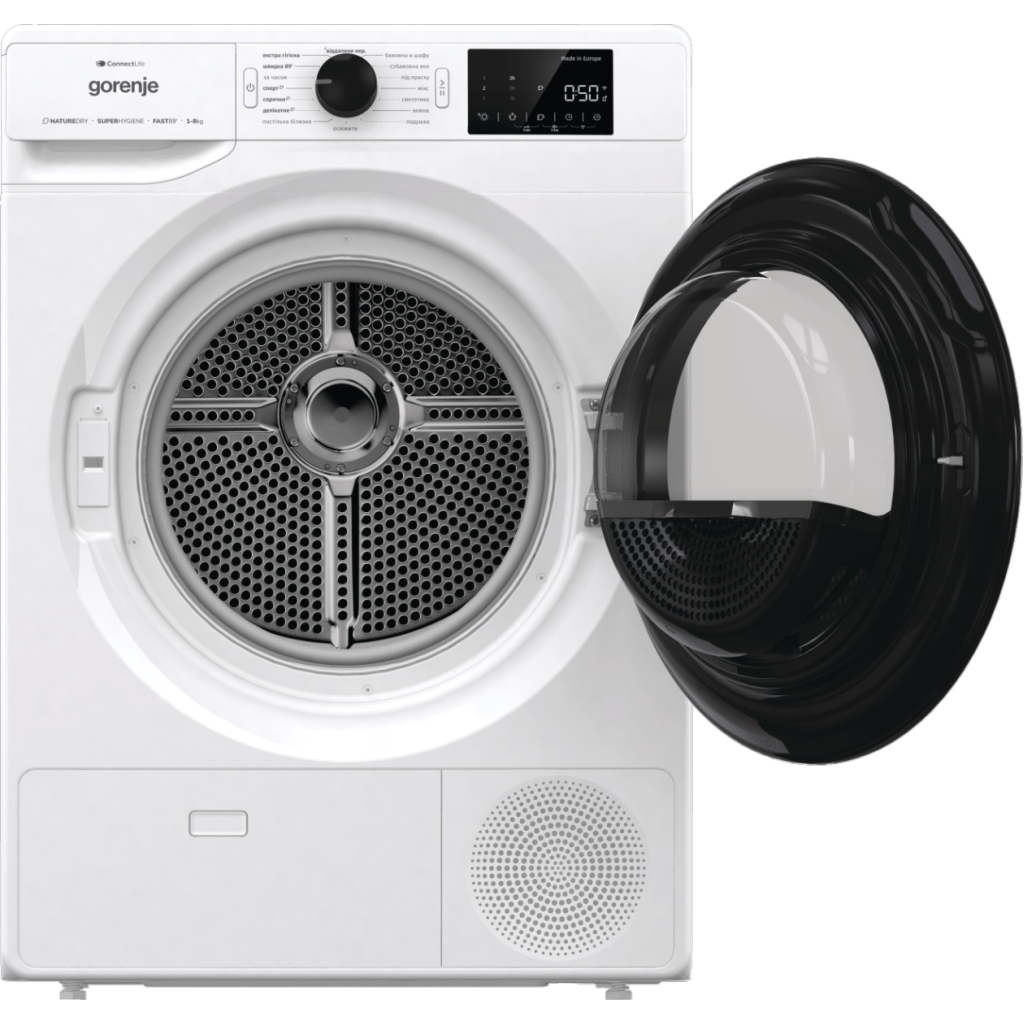 Сушильна машина Gorenje DPNE 83 GNLWIFI/UA (DPNE83GNLWIFI/UA) - фото 4 Сушильна машина Gorenje DPNE 83 GNLWIFI/UA (DPNE83GNLWIFI/UA) - фото 4