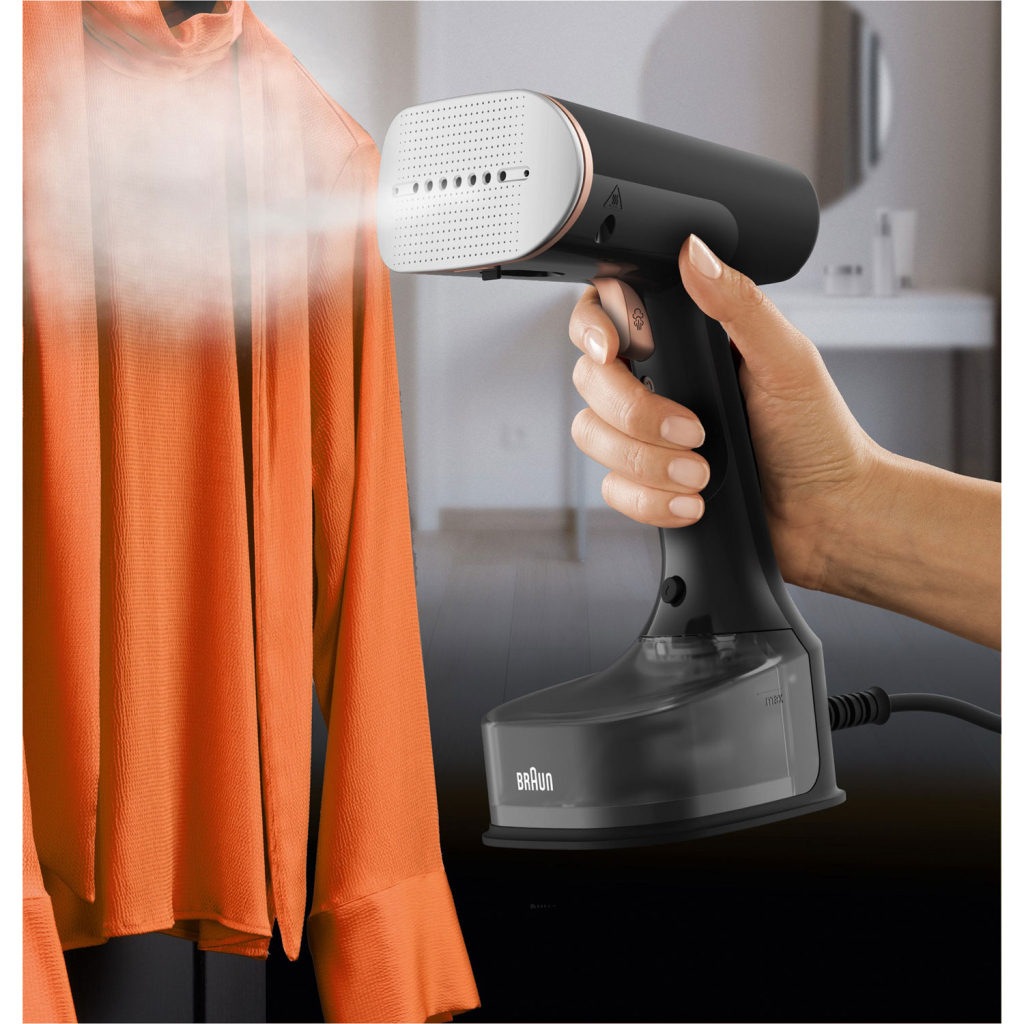 Відпарювач для одягу Braun GS 7077 BK (GS7077BK) - фото 5 Відпарювач для одягу Braun GS 7077 BK (GS7077BK) - фото 5