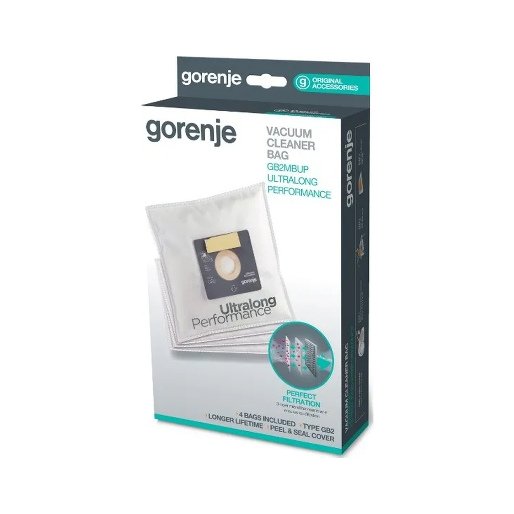 Мішок для пилососу Gorenje GB2MBUP - фото 1 Мішок для пилососу Gorenje GB2MBUP - фото 1