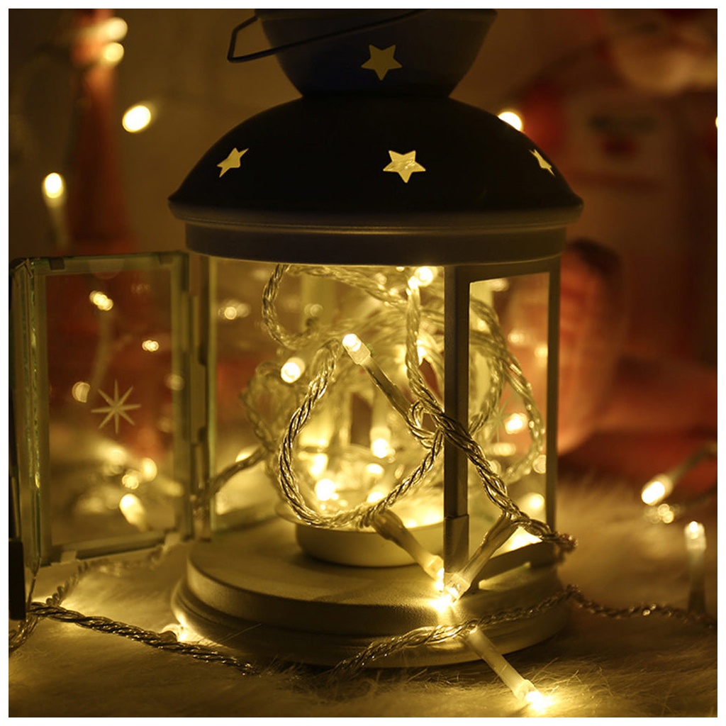 Гірлянда ColorWay LED 50 5 м 8 функцій Теплий колір USB (CW-G-50L5U) - фото 4 Гірлянда ColorWay LED 50 5 м 8 функцій Теплий колір USB (CW-G-50L5U) - фото 4