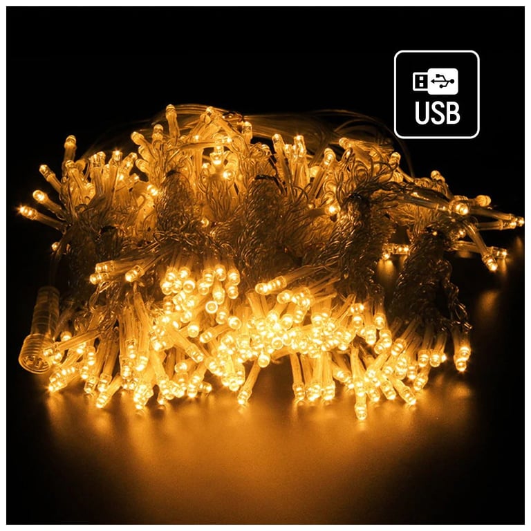 Гірлянда ColorWay Штора завіса 3 x 2 м 240 LED USB теплий колір (CW-GW-240L32U) - фото 5