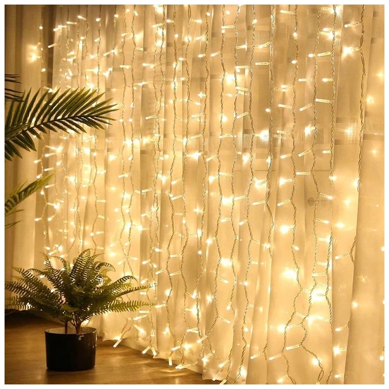Гірлянда ColorWay Штора завіса 3 x 2 м 240 LED USB теплий колір (CW-GW-240L32U) - фото 7