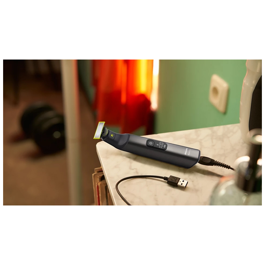 Електробритва Philips QP6552/15 OneBlade Pro 360 (QP6552/15) - фото 9 Електробритва Philips QP6552/15 OneBlade Pro 360 (QP6552/15) - фото 9