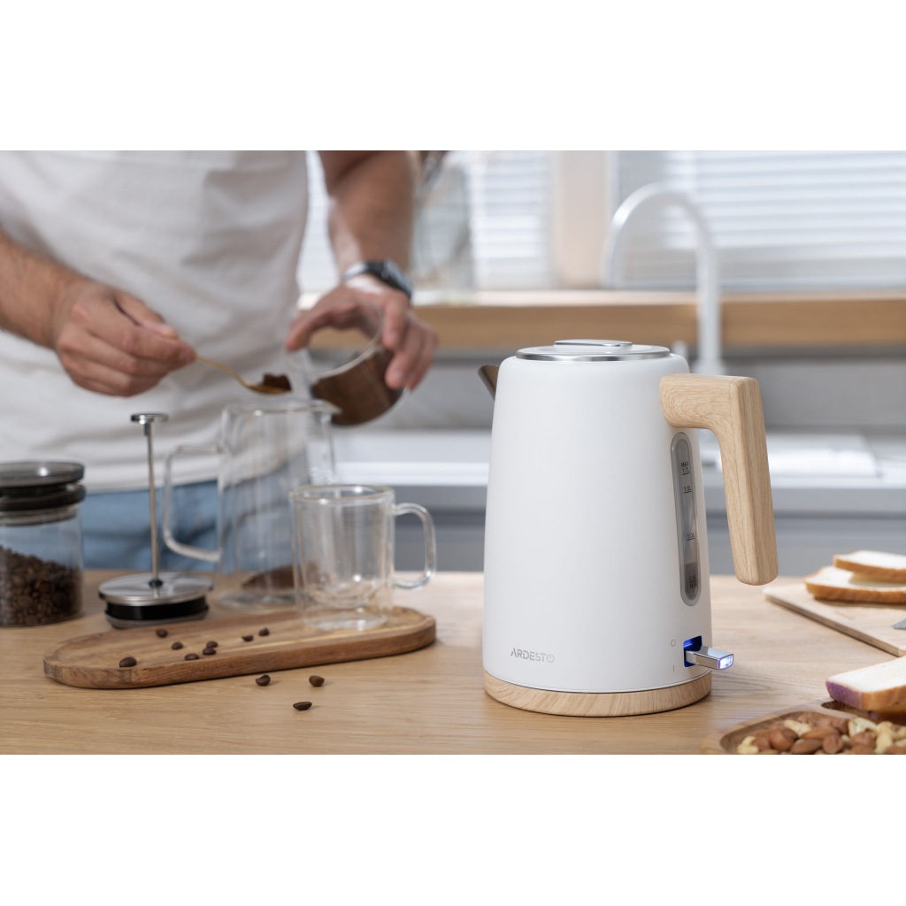 Електрочайник Ardesto EKL-F420WWD - фото 11 Електрочайник Ardesto EKL-F420WWD - фото 11
