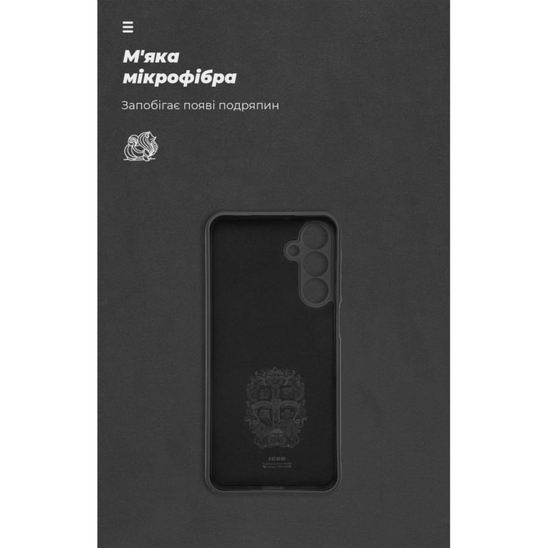 Чохол до мобільного телефона Armorstandart ICON Samsung A16 4G (A165) Camera cover Black (ARM80130) - фото 4
