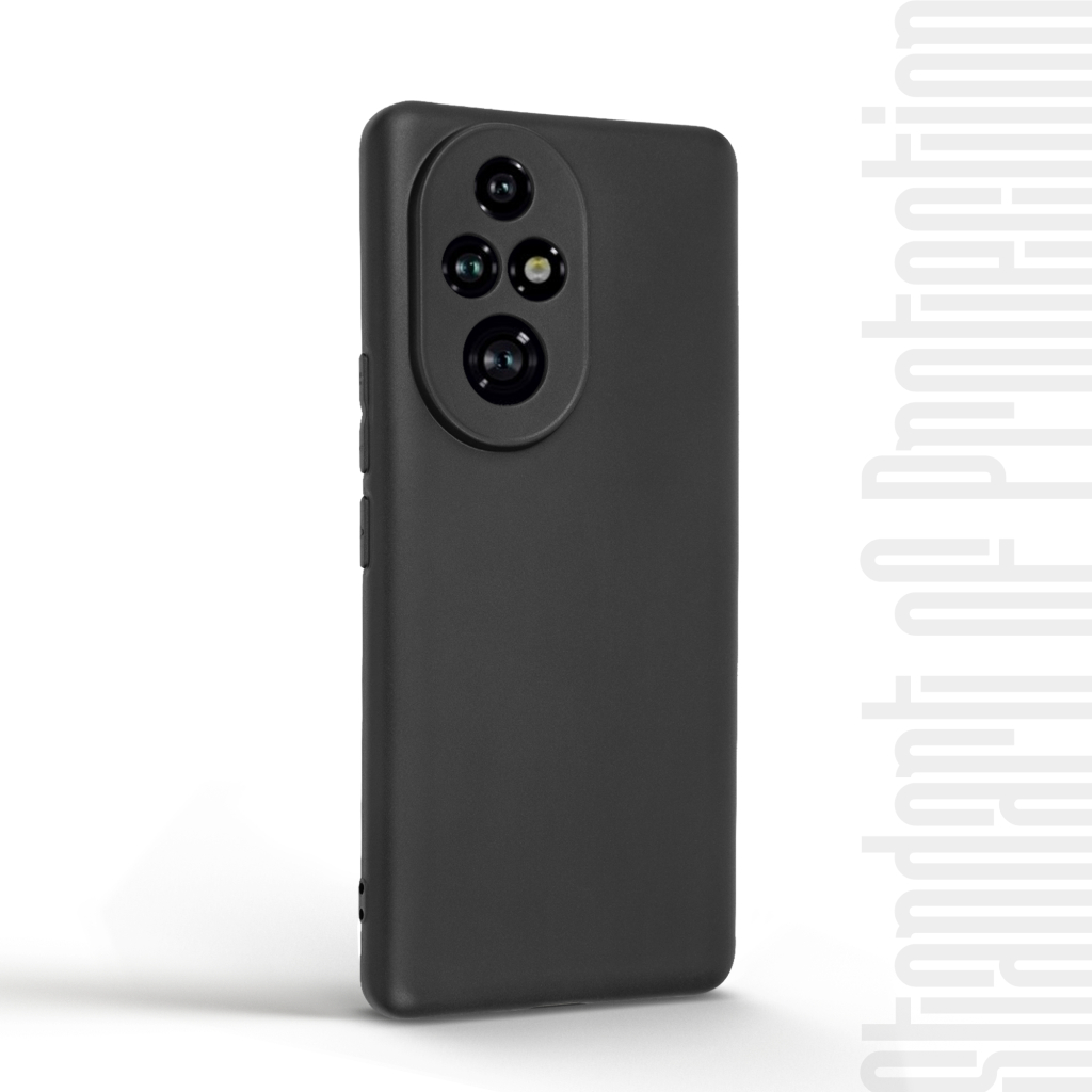 Чохол до мобільного телефона Armorstandart Matte Slim Fit Honor 200 Pro Camera cover Black (ARM80650) - фото 2 Чохол до мобільного телефона Armorstandart Matte Slim Fit Honor 200 Pro Camera cover Black (ARM80650) - фото 2