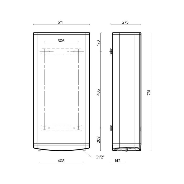 Бойлер Ariston VELIS TECH 50 EU (3100917) - фото 4