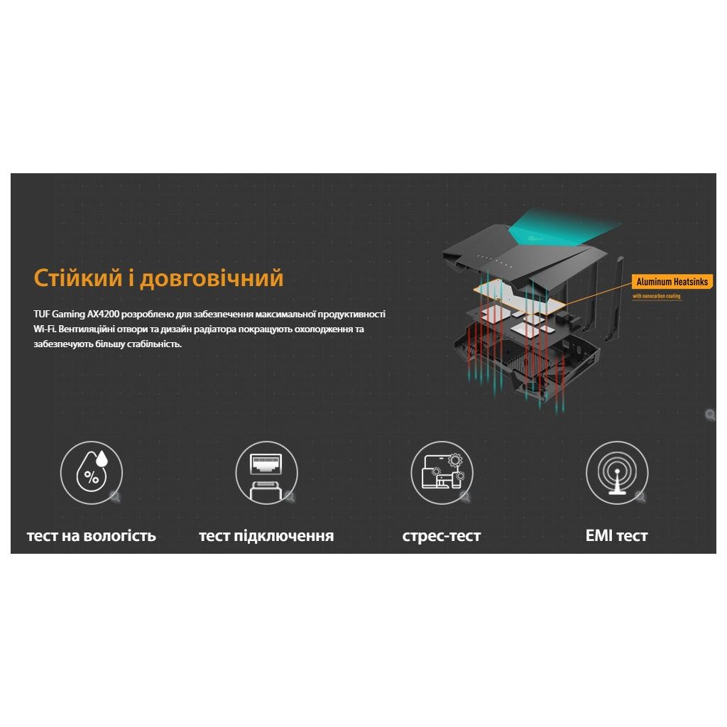 Маршрутизатор ASUS TUF-AX4200 (90IG07Q0-MO3100) - фото 11 Маршрутизатор ASUS TUF-AX4200 (90IG07Q0-MO3100) - фото 11