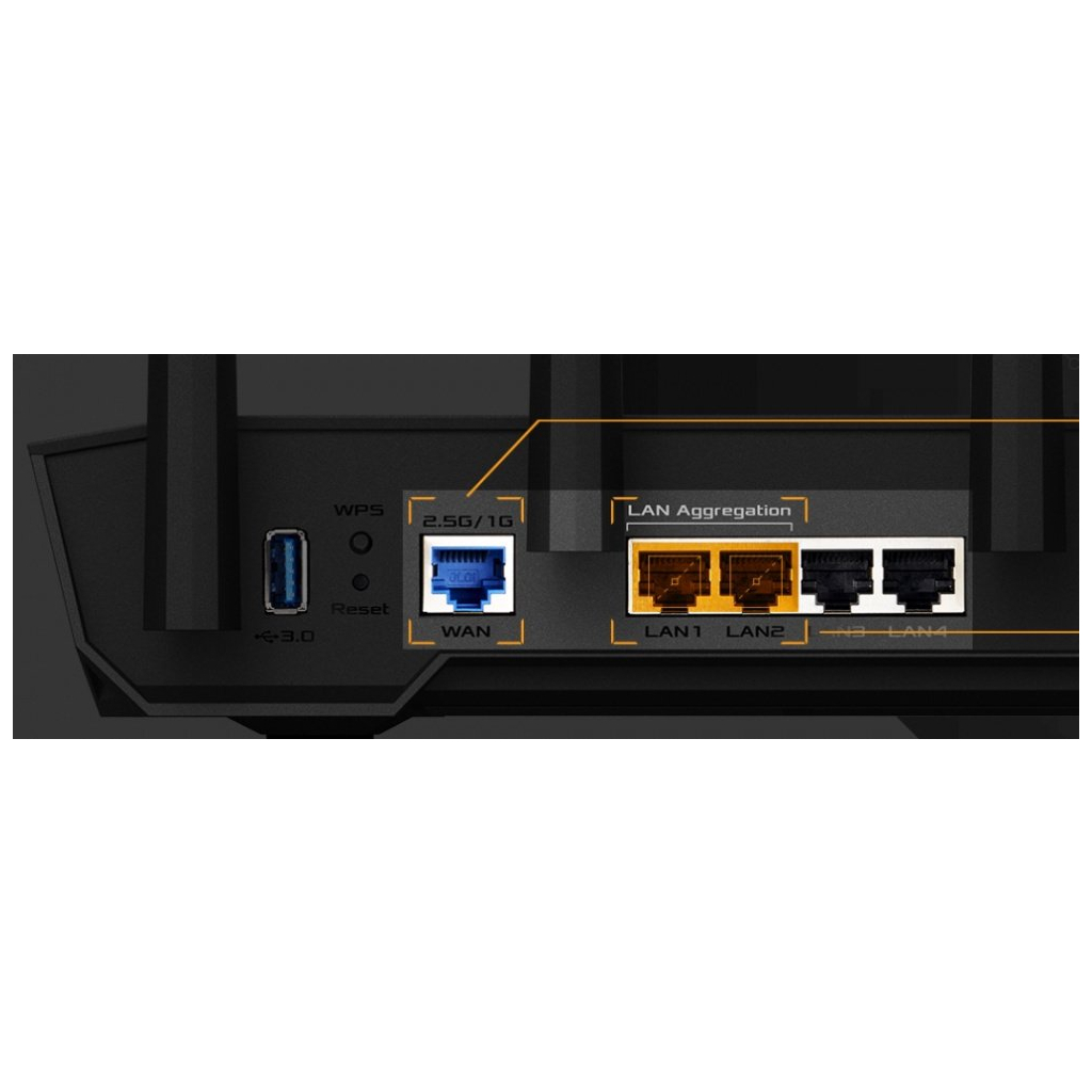 Маршрутизатор ASUS TUF-AX4200 (90IG07Q0-MO3100) - фото 10 Маршрутизатор ASUS TUF-AX4200 (90IG07Q0-MO3100) - фото 10