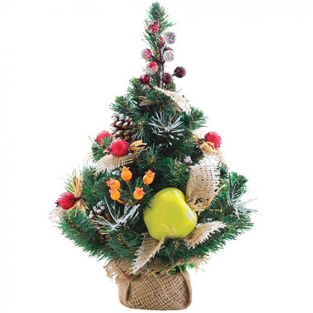 Штучна ялинка YES! Fun 0.45 м З прикрасою Тропіканка (903591) - фото 1